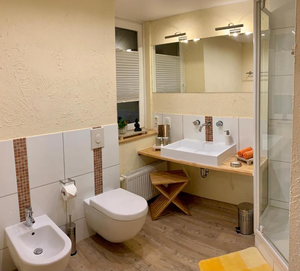 Ferienwohnung Janus Altstadt-Hameln Haus 1 Inklusive Parkplatz Mit Und Ohne Balkon هاملن المظهر الخارجي الصورة