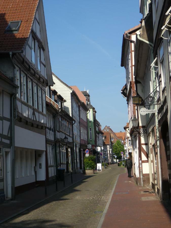 Ferienwohnung Janus Altstadt-Hameln Haus 1 Inklusive Parkplatz Mit Und Ohne Balkon هاملن المظهر الخارجي الصورة